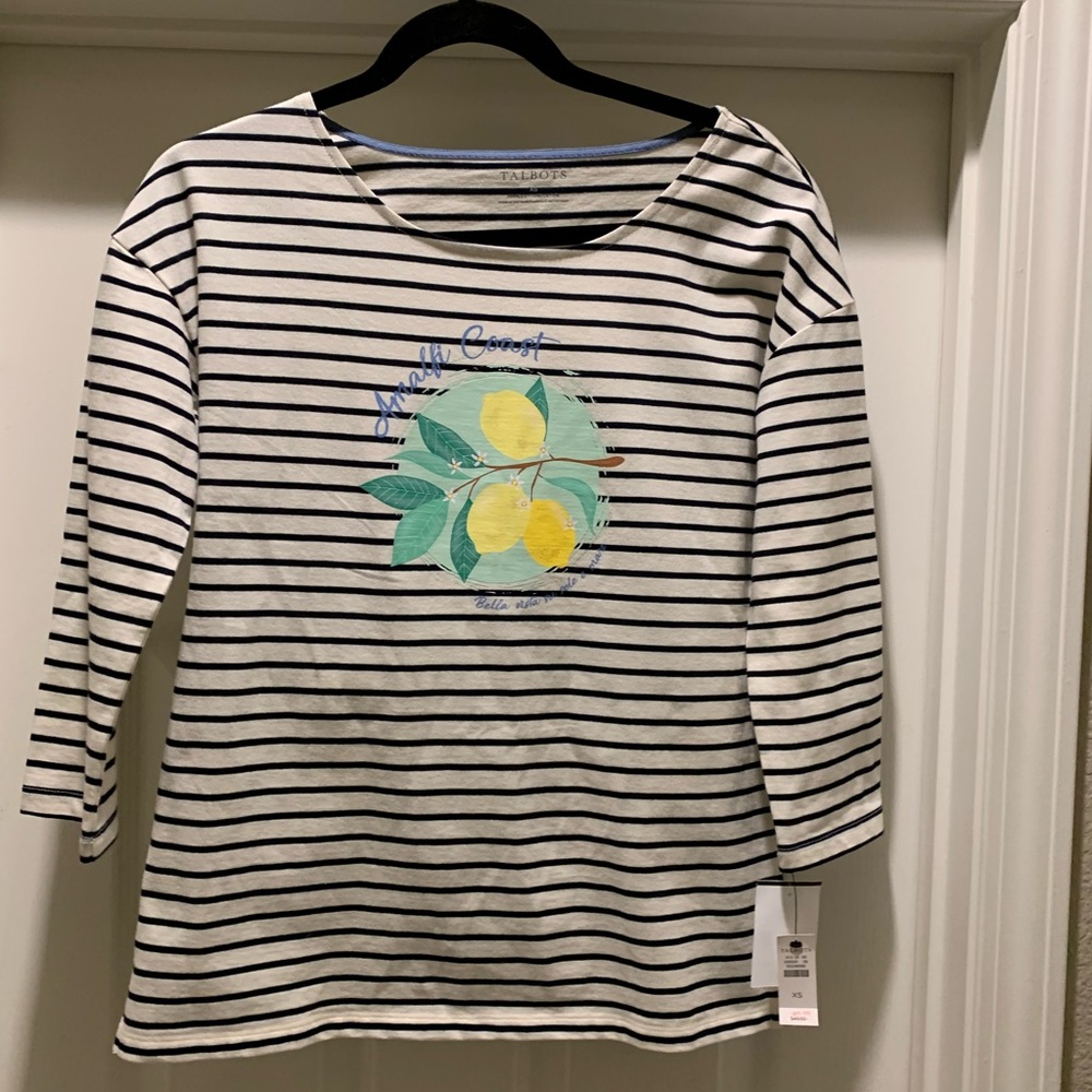 Talbots Amalfi coast 3/4 sleeve